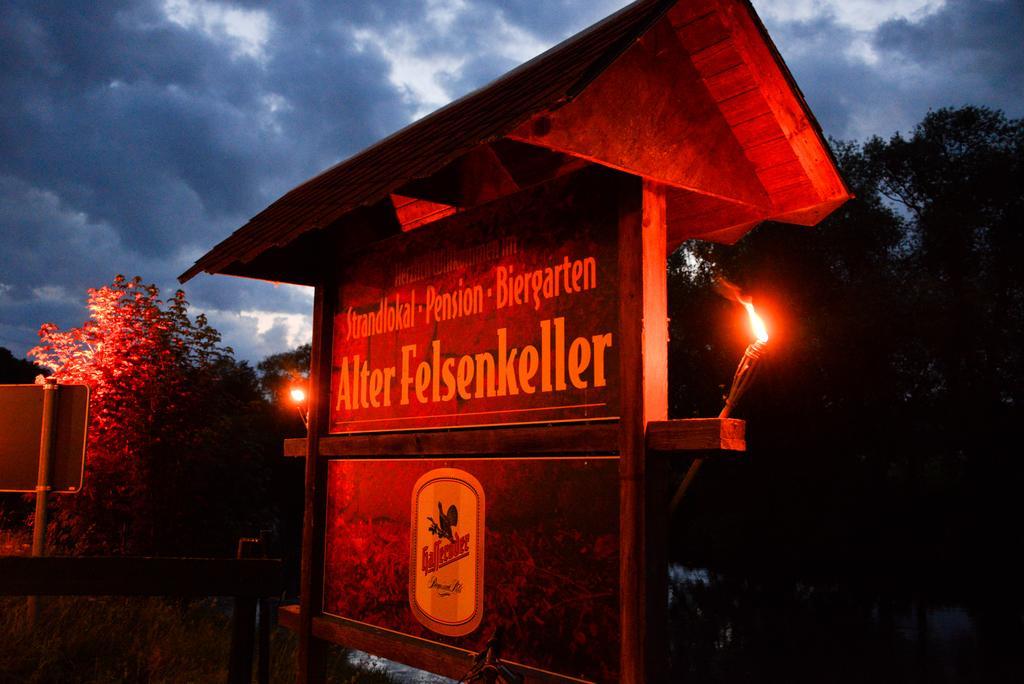 Gasthof Alter Felsenkeller Naumburg  Exteriör bild